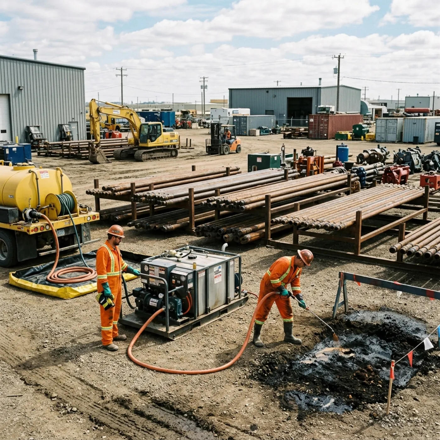 X4 Environmental case study — In-Situ Hydrocarbon Remediation at Baker Hughes INTEQ