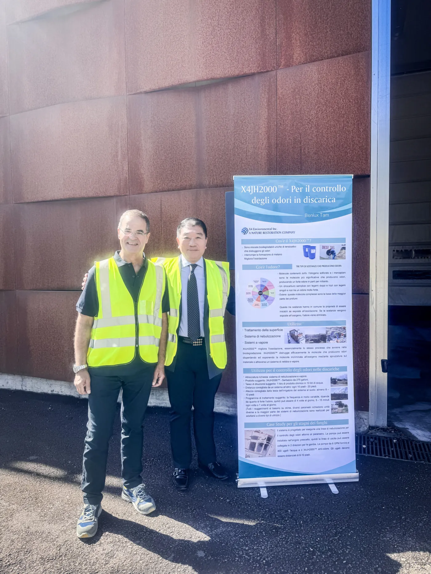 X4 Environmental leadership at Italy odor control deployment