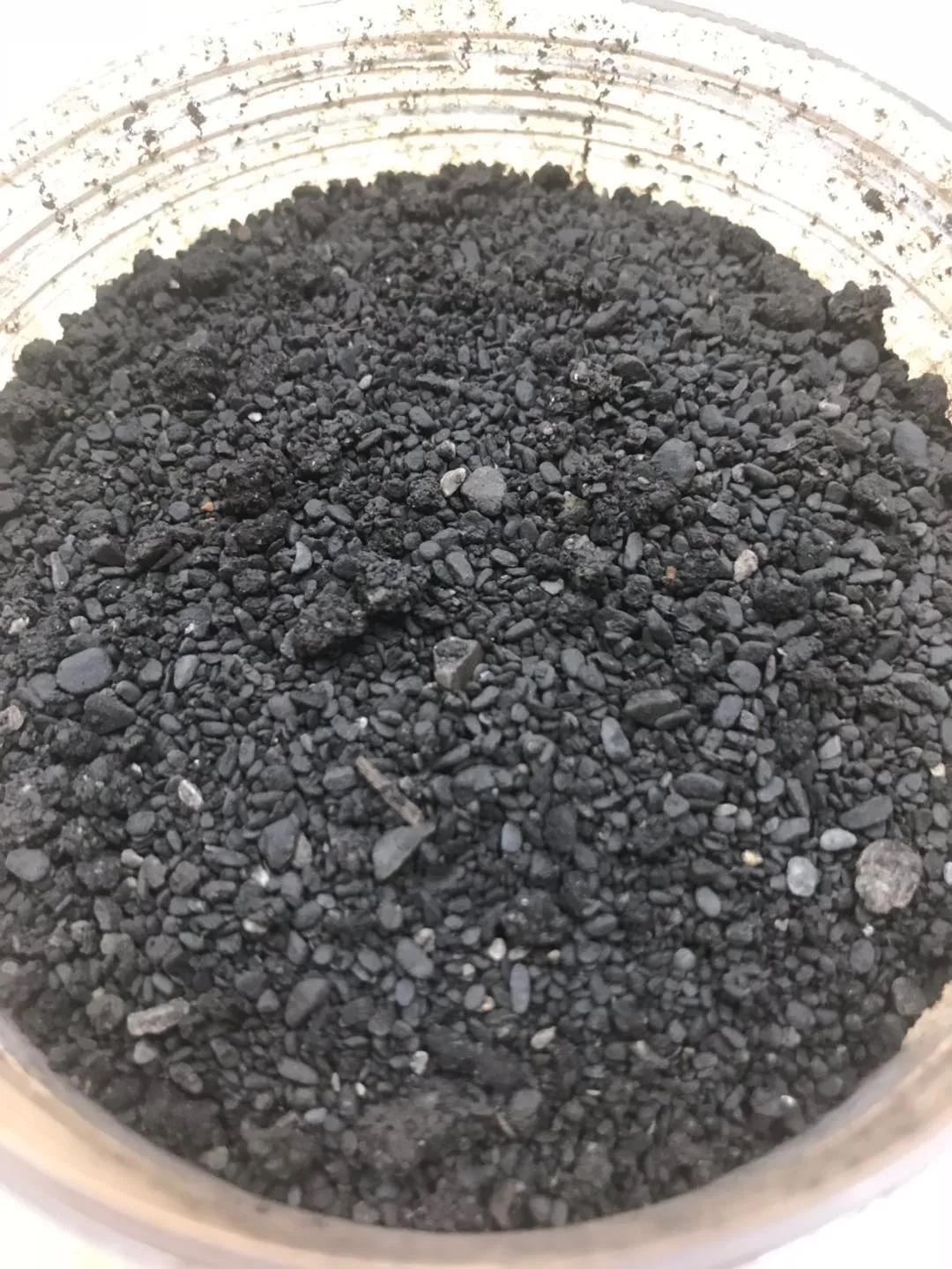 X4JH2000 post-treatment soil sample — restored substrate